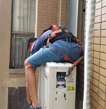 华坪空调移机